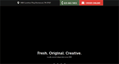 Desktop Screenshot of matteospizza.com